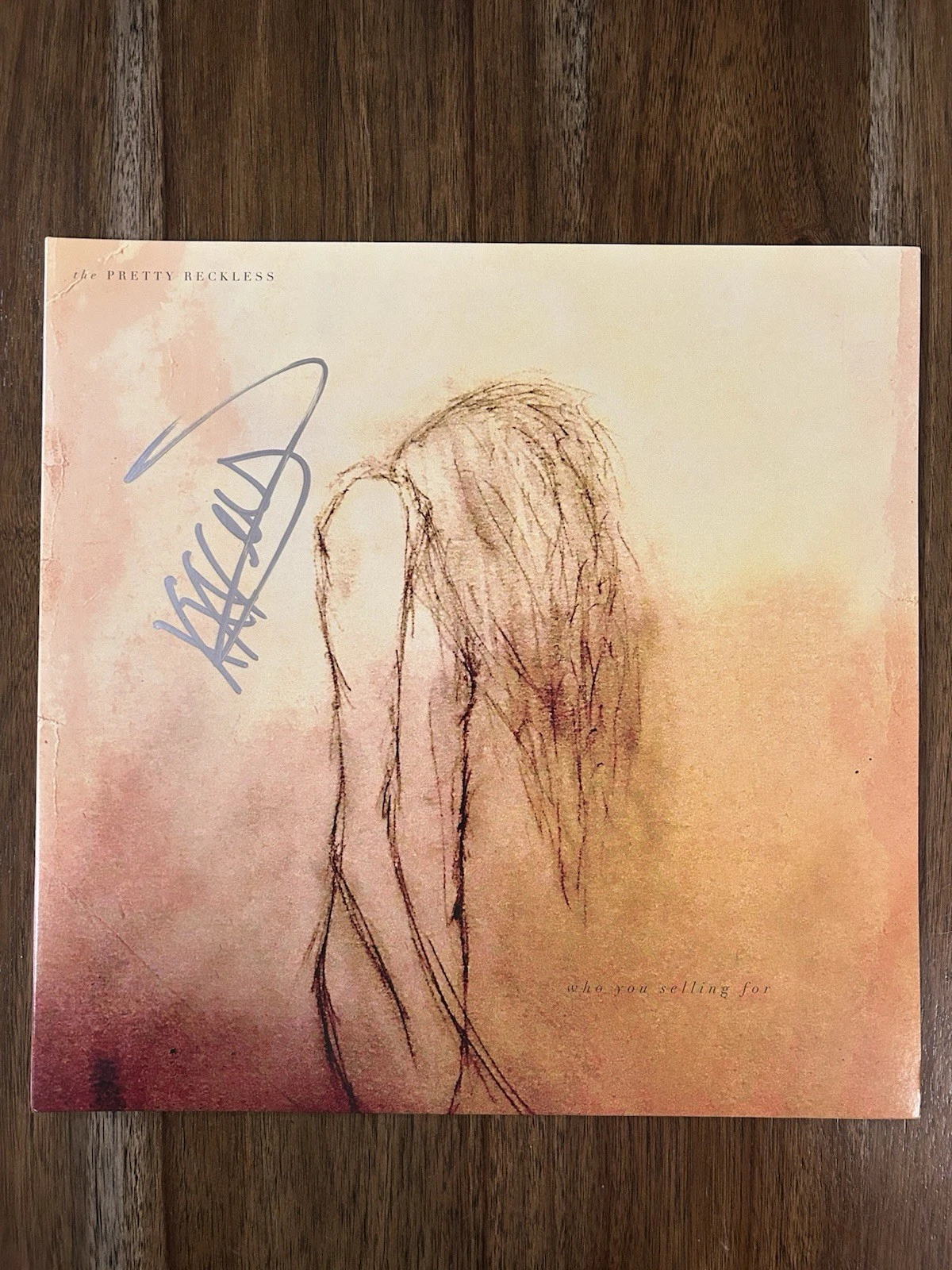 Taylor Momsen The Pretty Reckless Signed Who You Selling For Vinyl Album Beckett