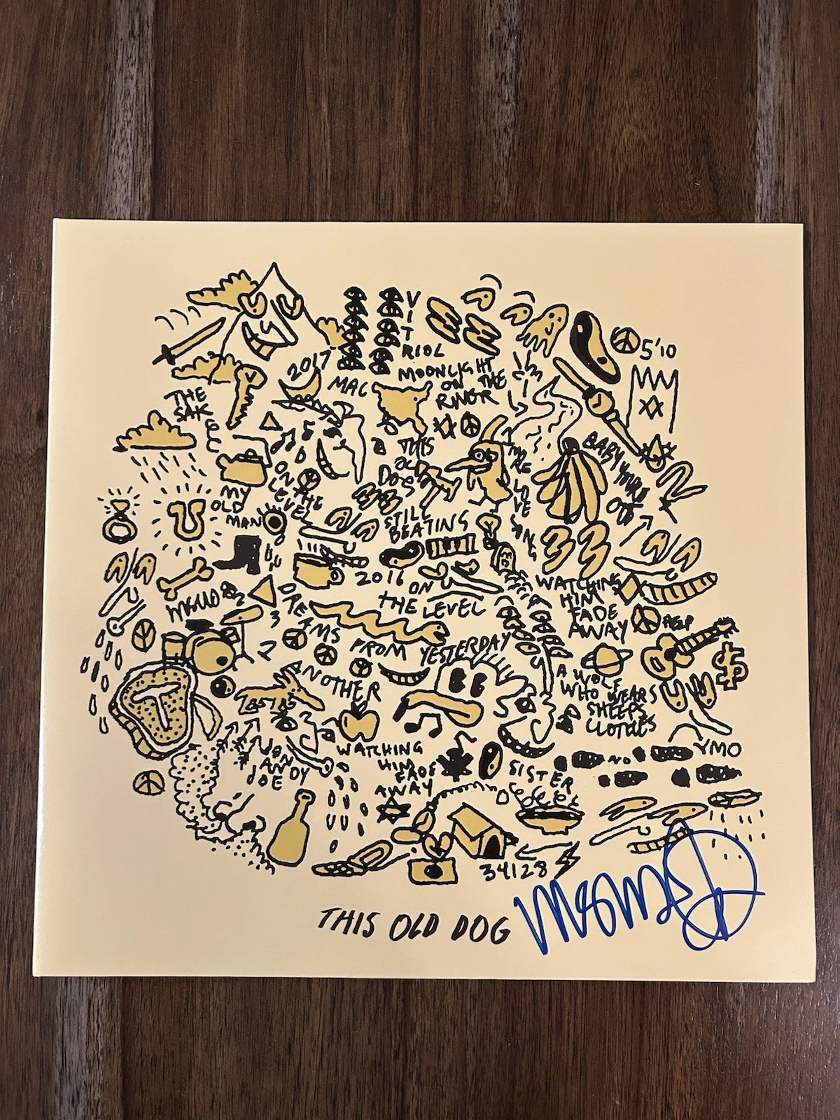 ‘Mac DeMarco’ Signed Vinyl Album ‘This Old Dog’ Beckett Certified