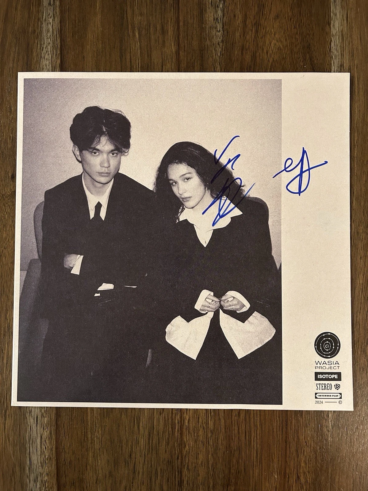 ‘Wasia Project’ Band Signed Vinyl Album ‘Isotope’ Olivia & William Beckett