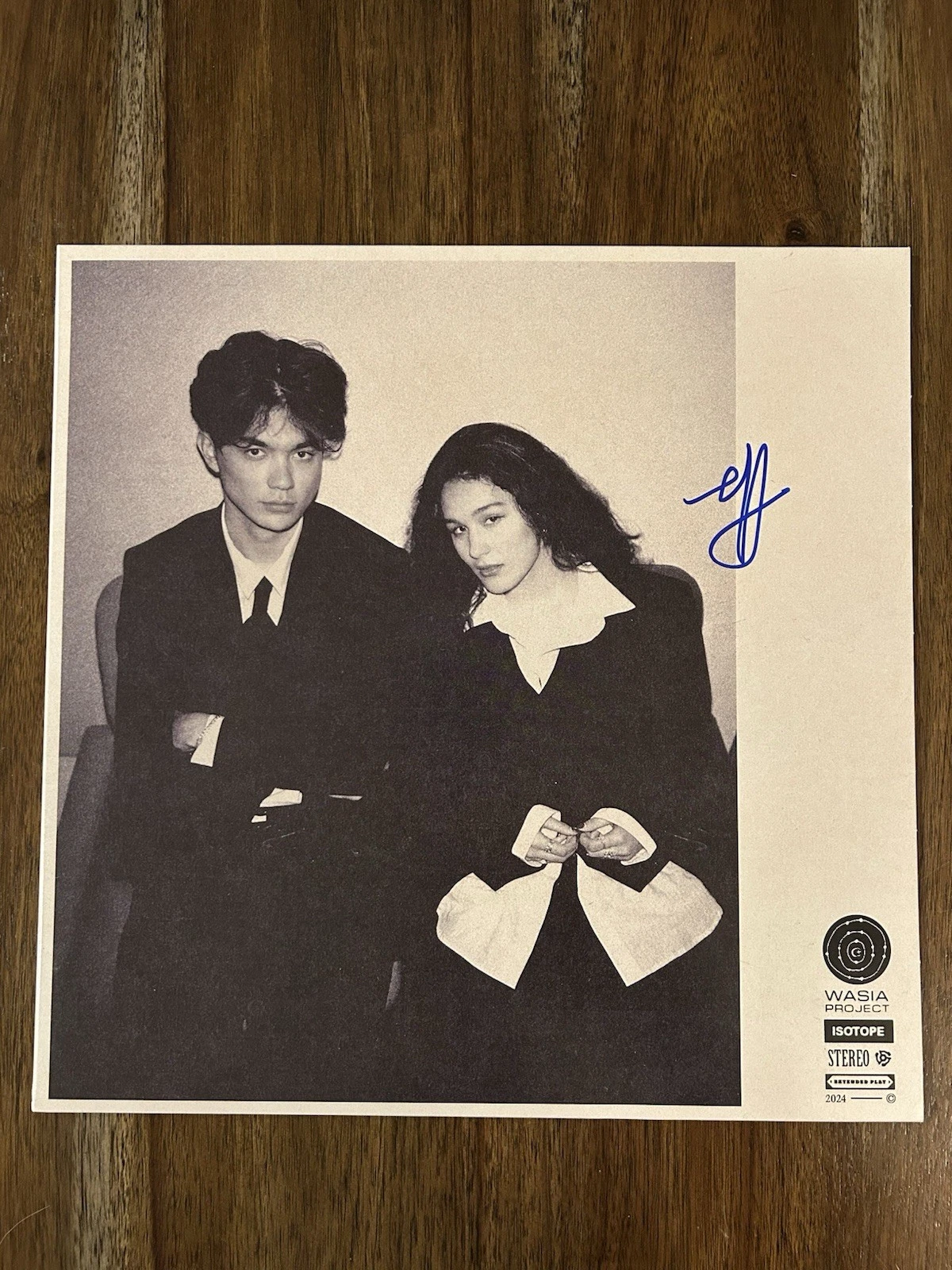 ‘Wasia Project’ Band Signed Vinyl Album ‘Isotope’ Olivia Hardy Beckett