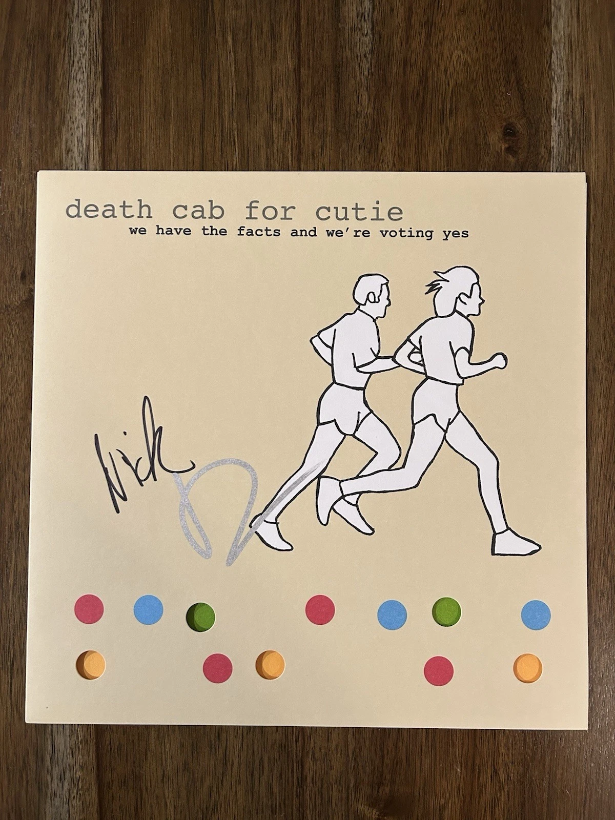 Ben Gibbard ‘Death Cab For Cutie’ Signed Vinyl Album ‘We Have The Facts’ Beckett