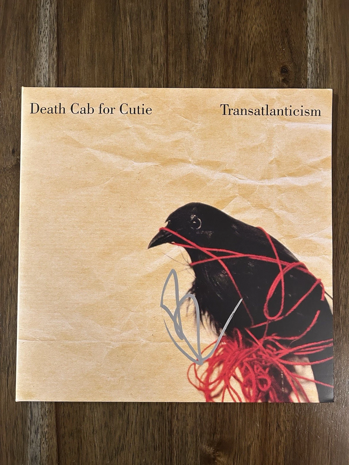 Ben Gibbard ‘Death Cab For Cutie’ Signed Vinyl Album ‘Transatlanticism’ Beckett