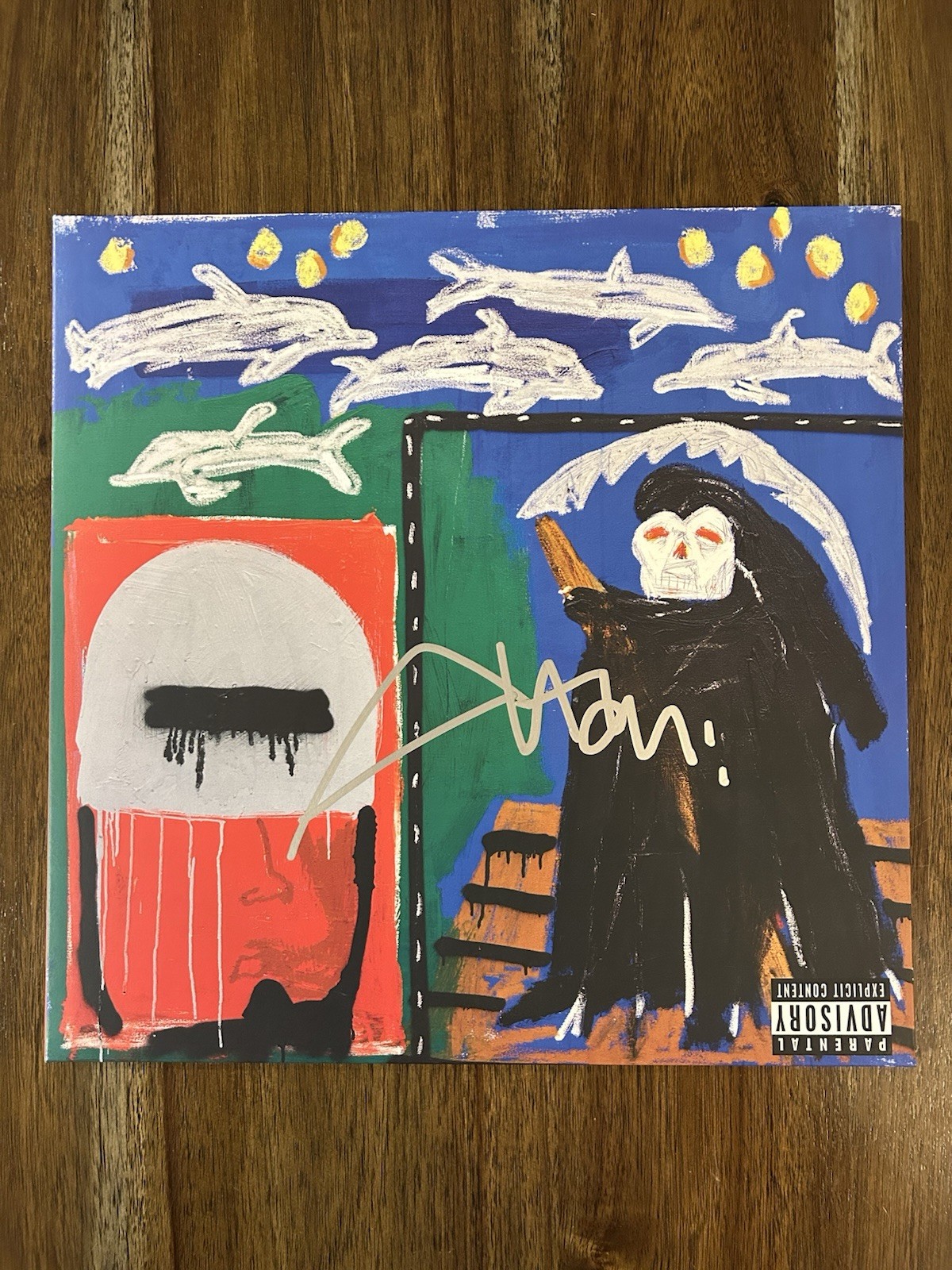 ‘Action Bronson’ Signed Vinyl Album ‘Only For Dolphins’ Beckett Certified