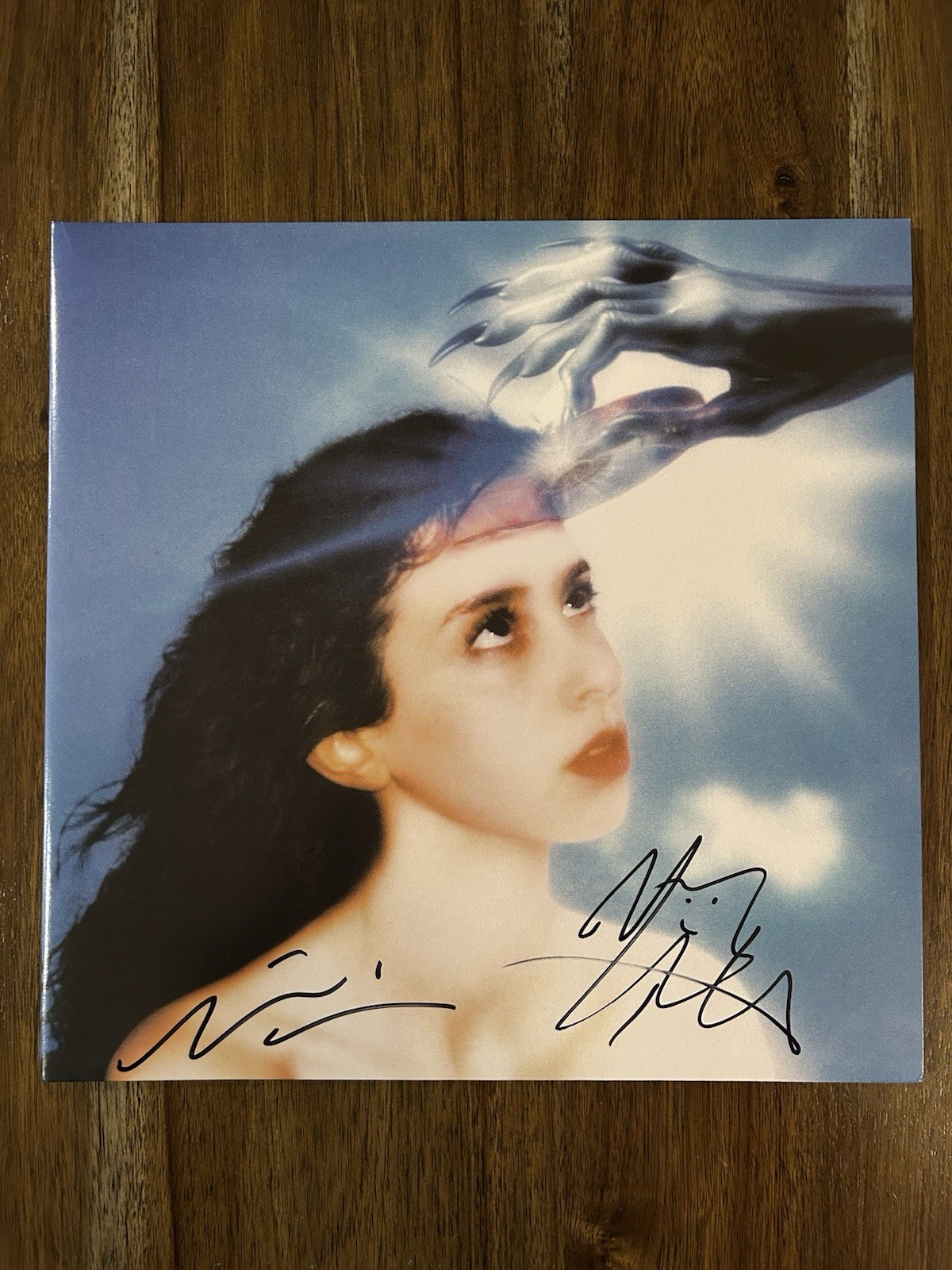 ‘Magdalena Bay’ Band Mica & Matt Signed Vinyl Album ‘Imaginal Disk’ Beckett