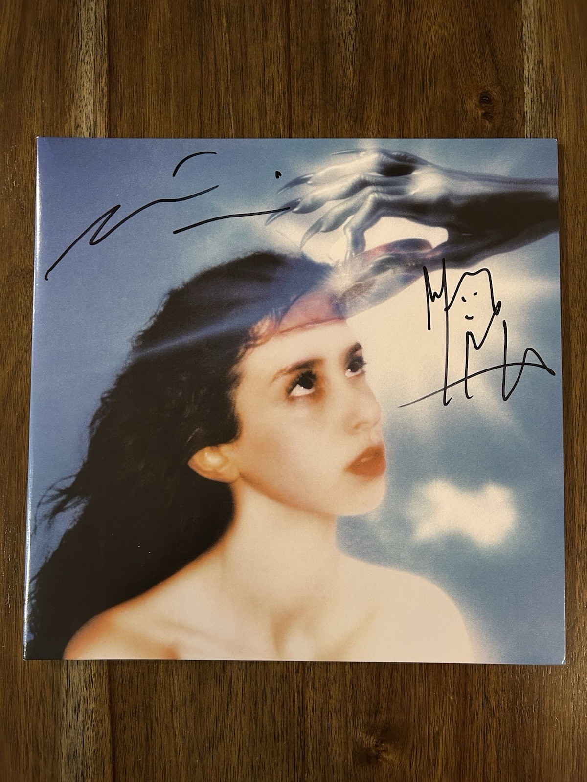 ‘Magdalena Bay’ Band Mica & Matt Signed Vinyl Album ‘Imaginal Disk’ Beckett