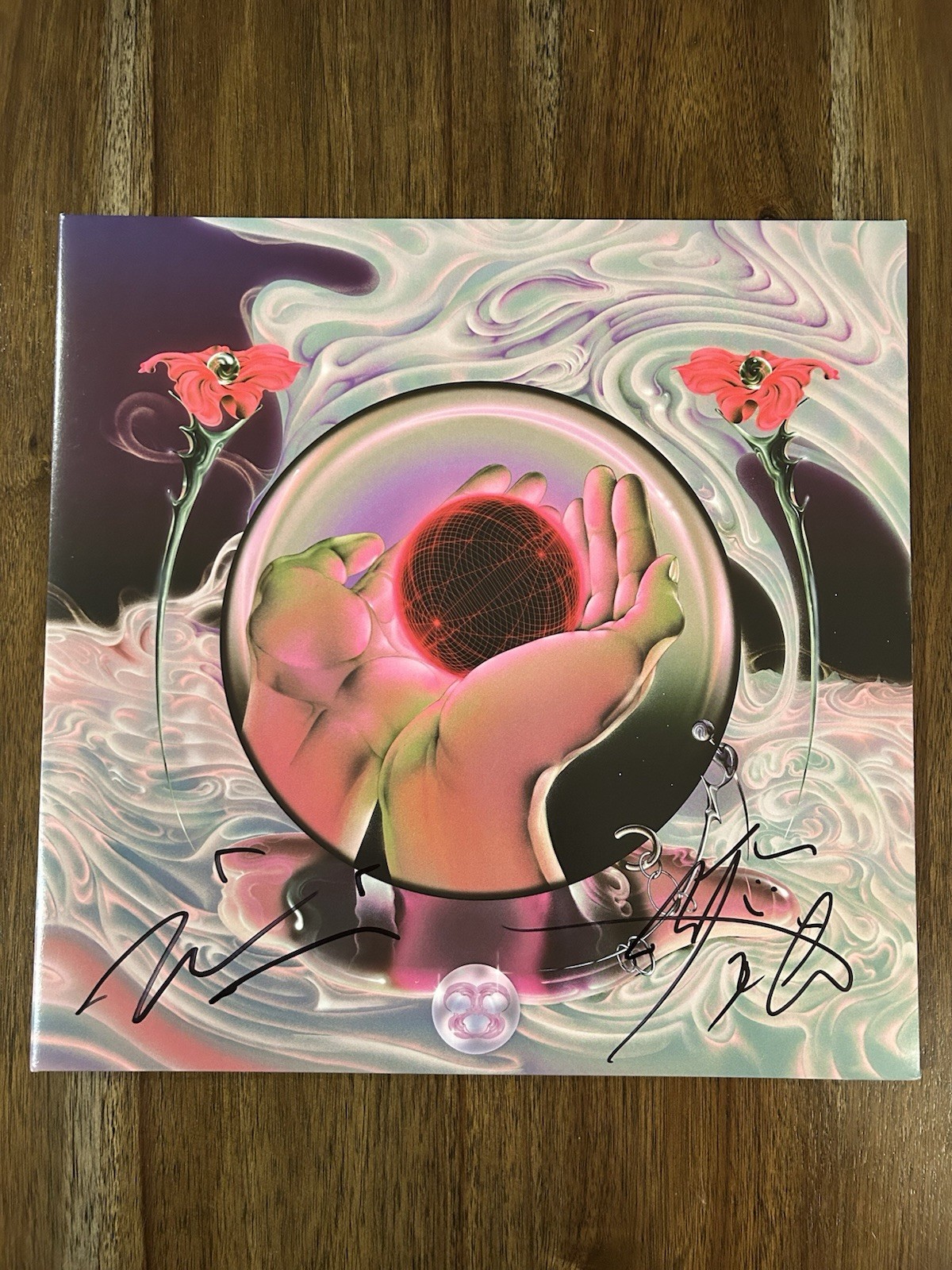 ‘Magdalena Bay’ Band Mica & Matt Signed Vinyl Album ‘Mercurial World’ Beckett