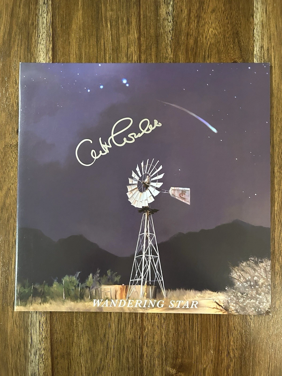 Cleto Cordero ‘Flatland Calvary’ Band Signed Vinyl Album Wandering Star Becket