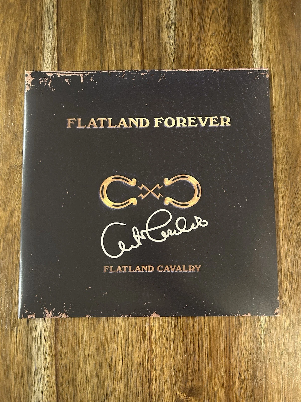 Cleto Cordero ‘Flatland Calvary’ Band Signed Vinyl Album Flatland Forever Becket