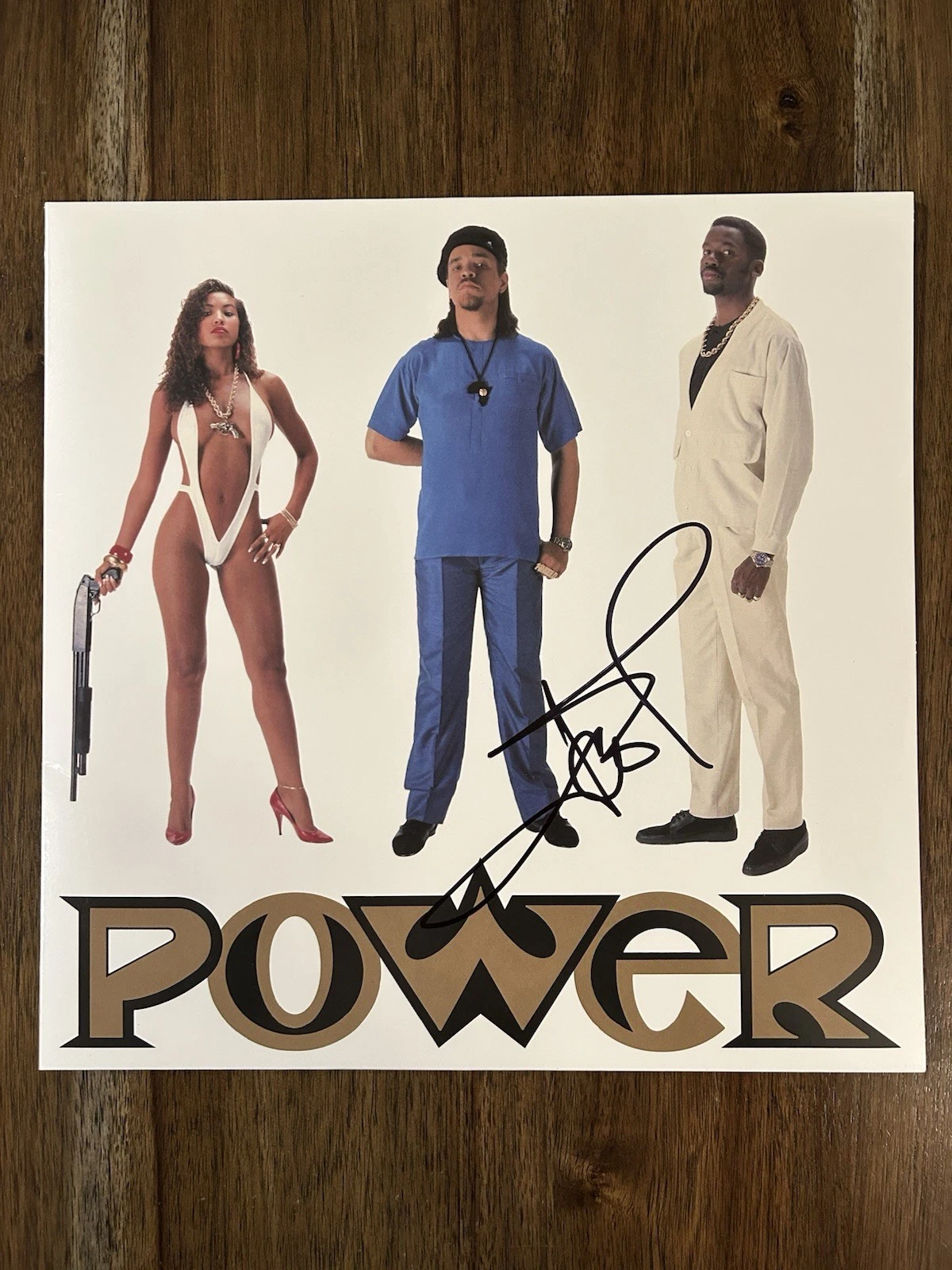 Ice-T ‘Body Count’ Signed ‘Power’ Vinyl Album Beckett Certified