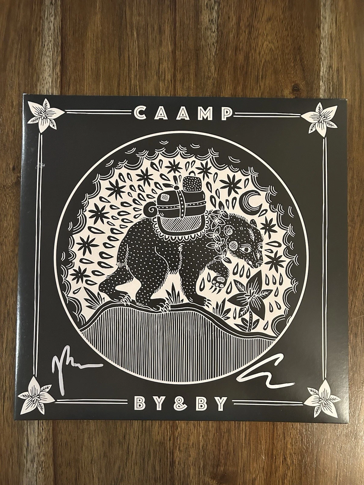 ‘CAAMP’ BAND SIGNED VINYL ALBUM ‘BY & BY’ EVAN & MATT COLLECTIBLE MEMORABILIA