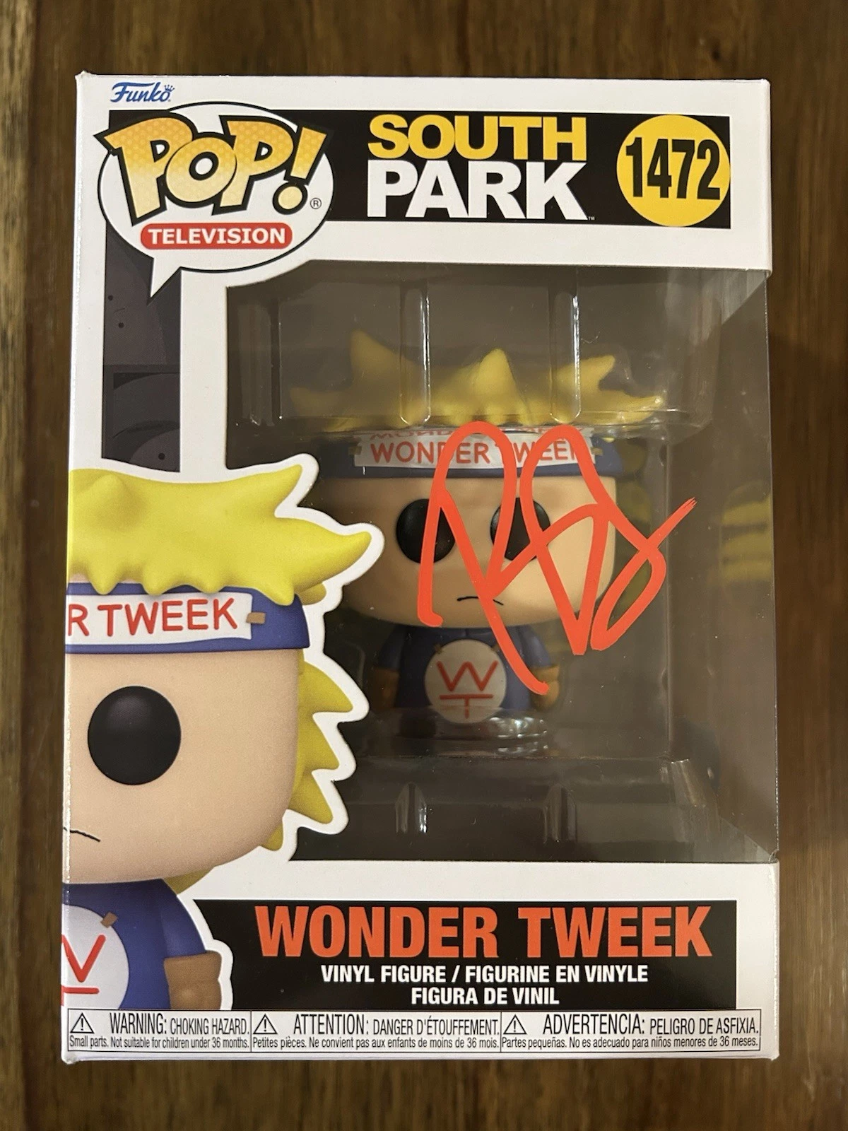 Pam Brady 'South Park' TV Show Writer Signed Funko Pop ACOA