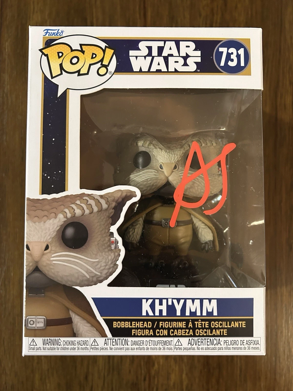 Alia Shawkat ‘Star Wars: Skeleton Crew’ Signed Funko Pop ‘Kh’ymm’ Beckett