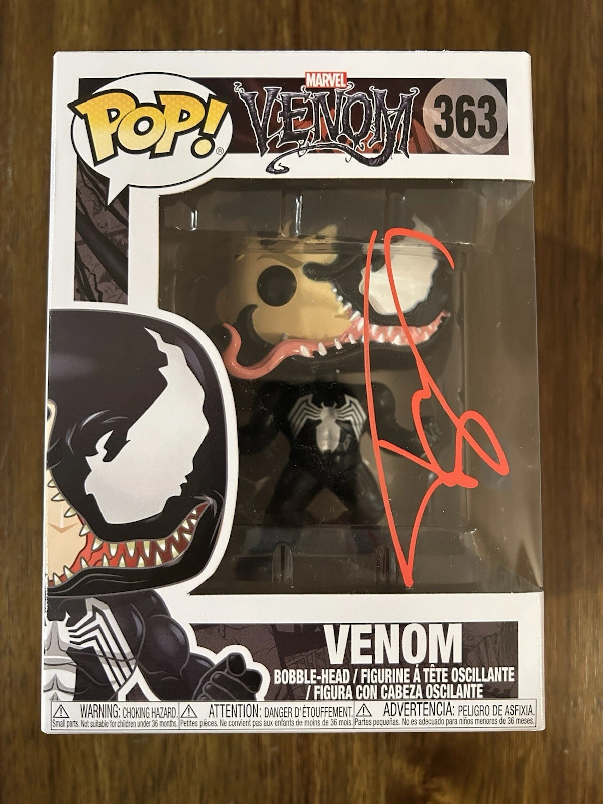 TOPHER GRACE ‘SPIDER-MAN 3’ SIGNED FUNKO POP ‘VENOM’ BECKETT CERTIFIED COLLECTIBLE MEMORABILIA