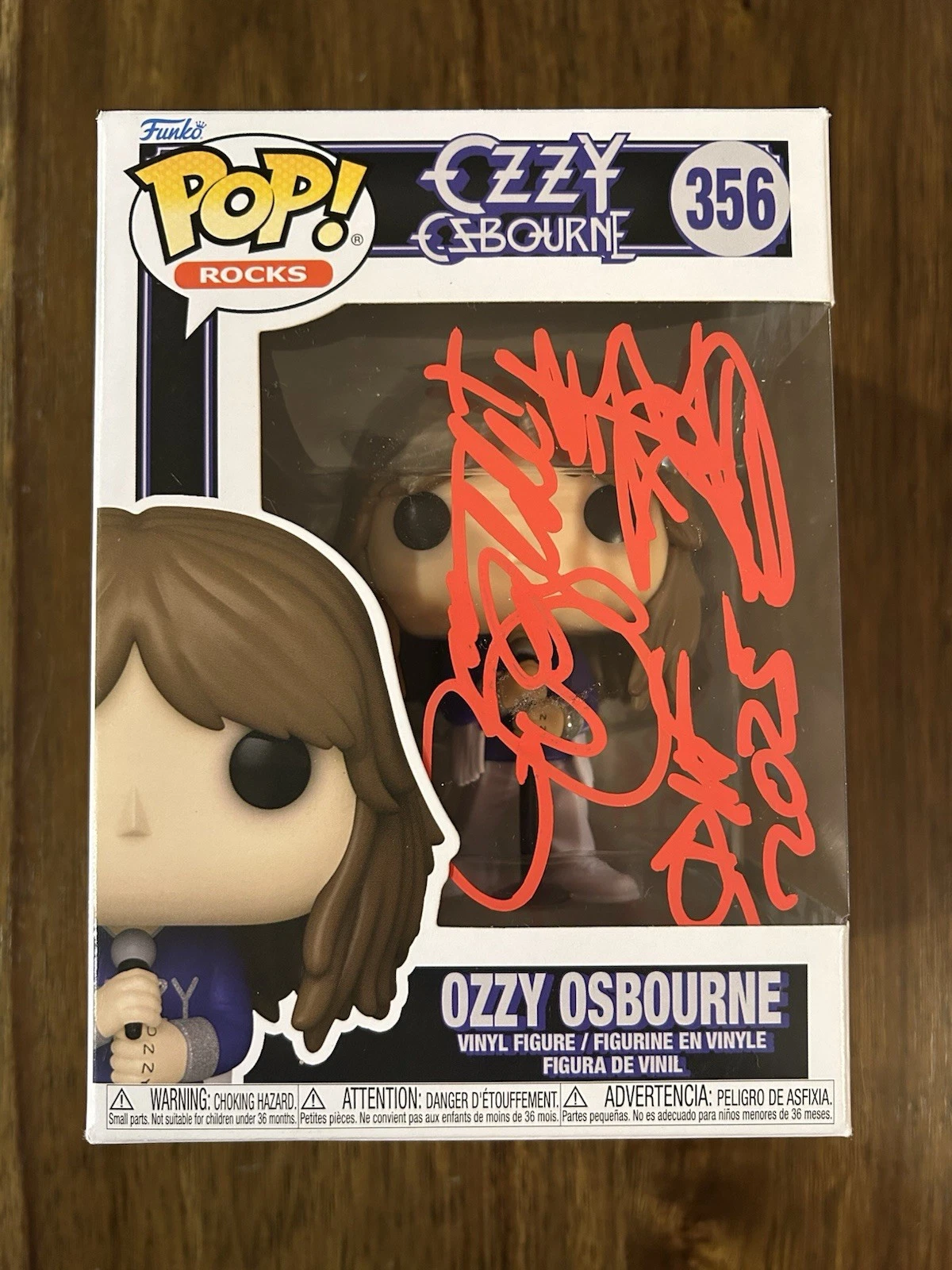 Zakk Wylde ‘Ozzy Osbourne’ Band Guitarist Signed Funko Pop Beckett