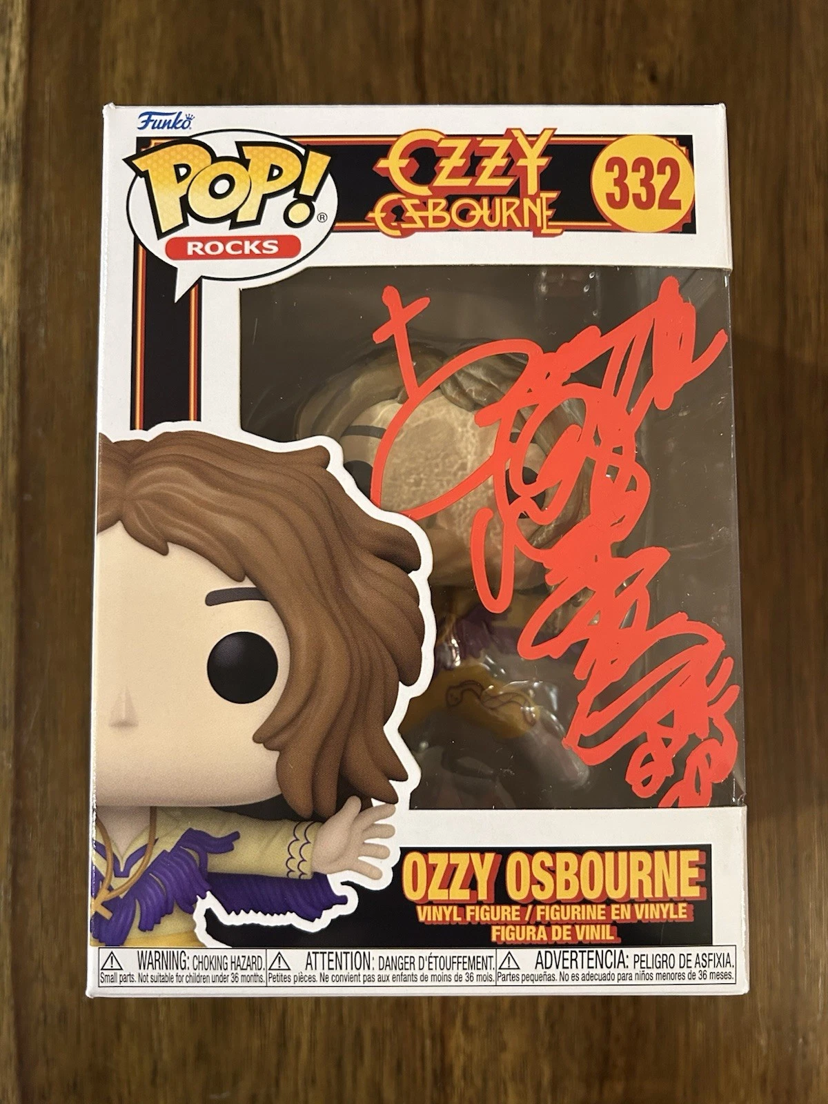 Zakk Wylde ‘Ozzy Osbourne’ Band Guitarist Signed Funko Pop Beckett