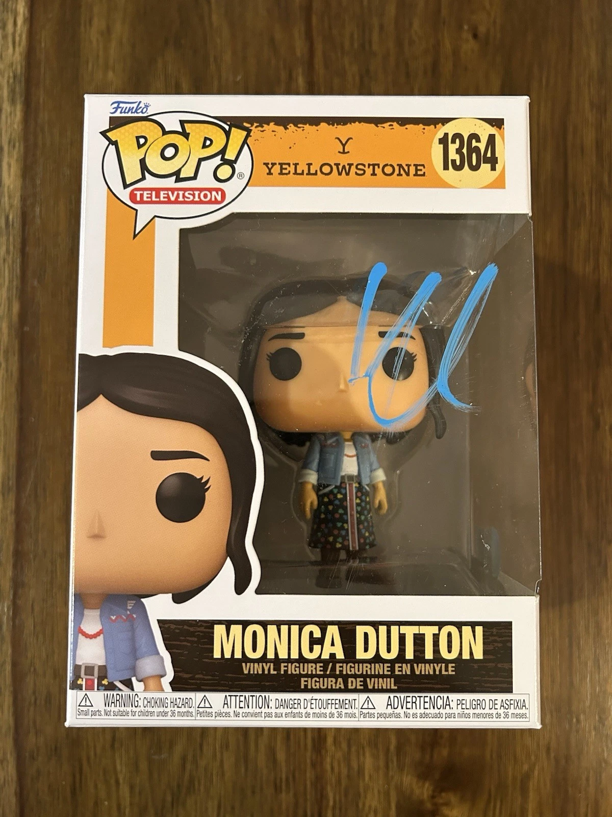Kelsey Asbille ‘Yellowstone’ Signed Funko Pop #1364 ‘Monica Dutton’ Beckett