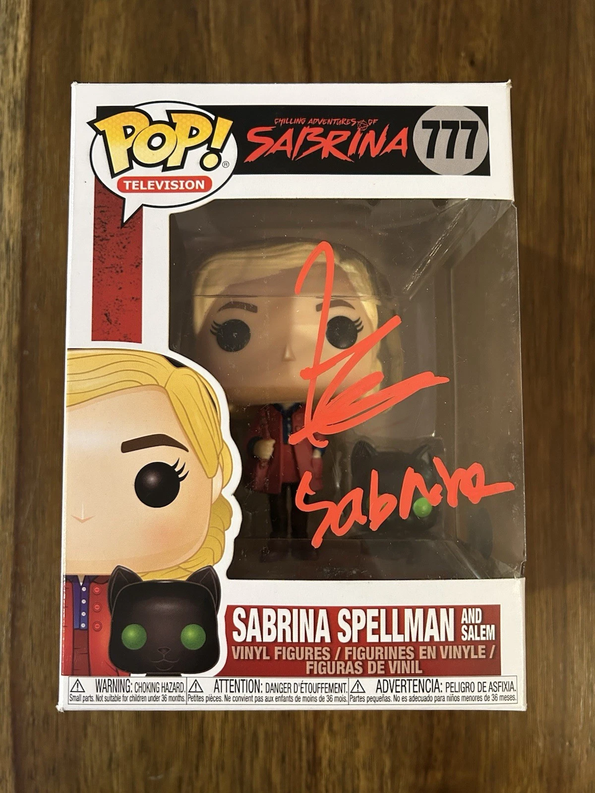 Kiernan Shipka ‘The Chilling Adventures Of Sabrina’ Signed Funko Pop Beckett