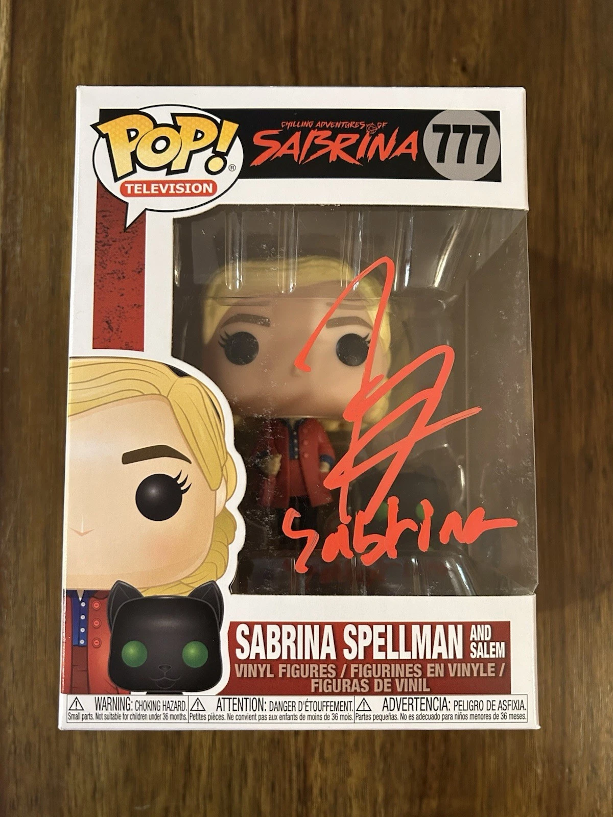 Kiernan Shipka ‘The Chilling Adventures Of Sabrina’ Signed Funko Pop Beckett