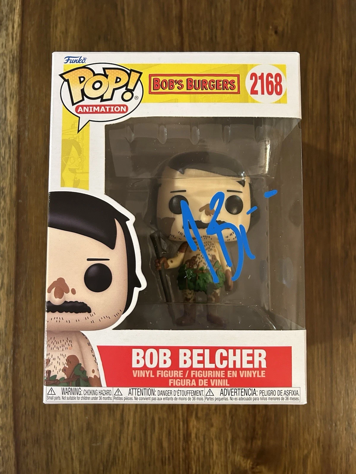 H. Jon Benjamin ‘Bob’s Burgers’ Signed Funko Pop ‘Bob Belcher’ Beckett Certified
