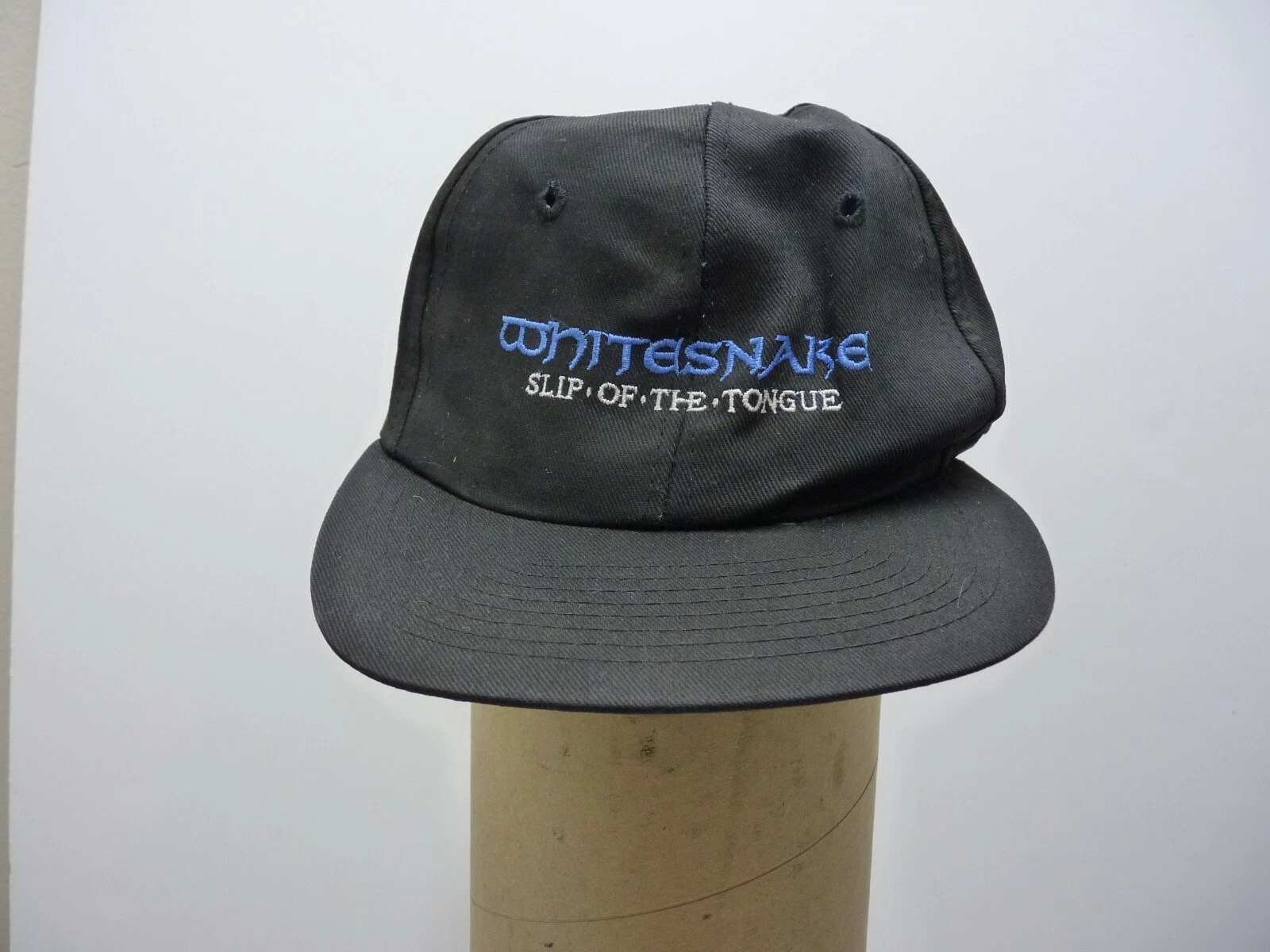 VINTAGE ORIGINAL WHITESNAKE SLIP OF THE TONGUE 1990 CONCERT TOUR HAT COLLECTIBLE MEMORABILIA