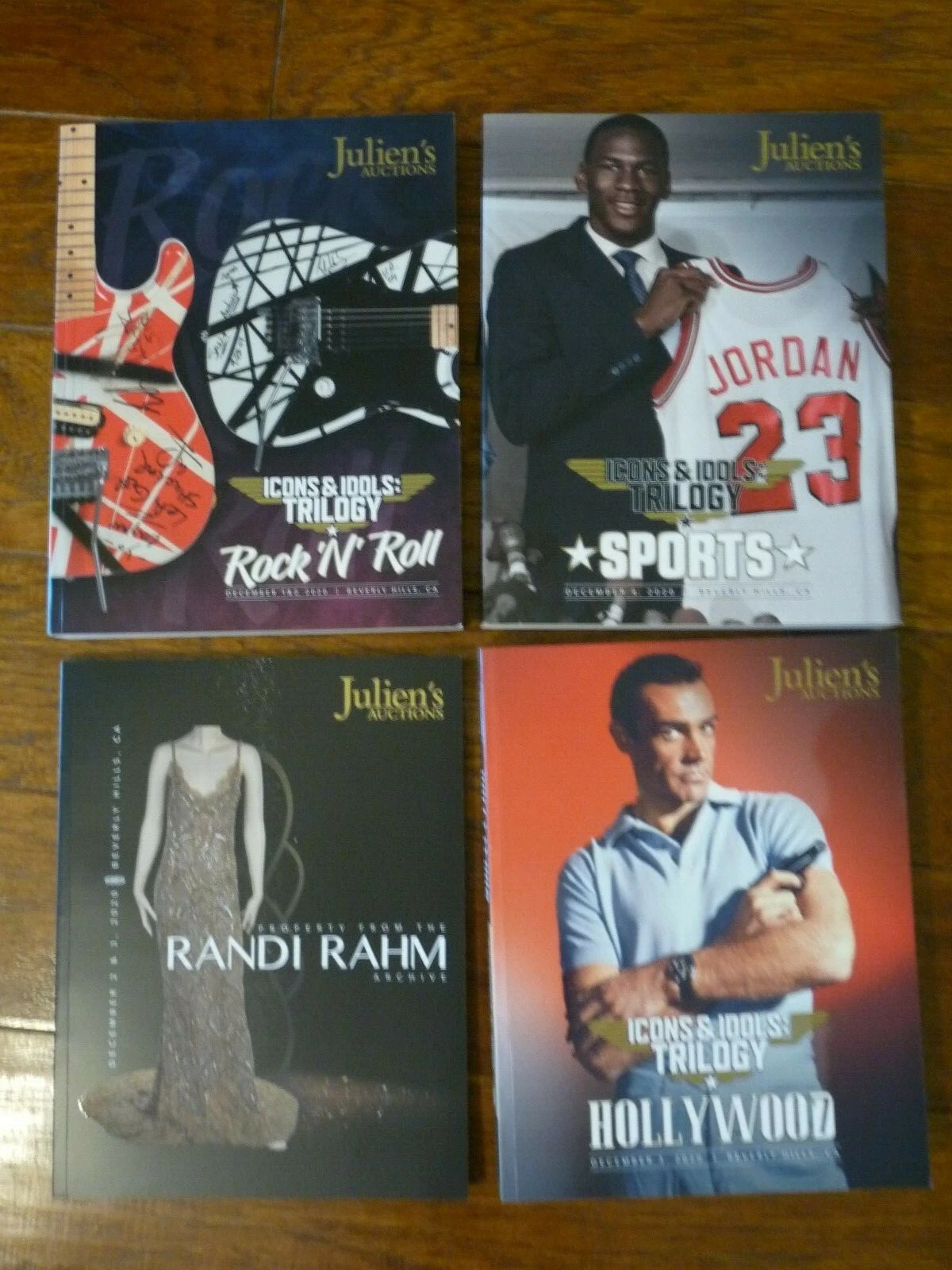 4 Juliens Auctions Dec. 2020 Idols & Icons Rock Hollywood Sports New Catalogs