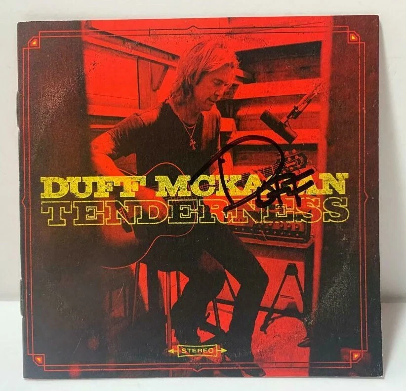 Duff McKagan Tenderness Autographed Signed CD Beckett Certified Guns & Roses