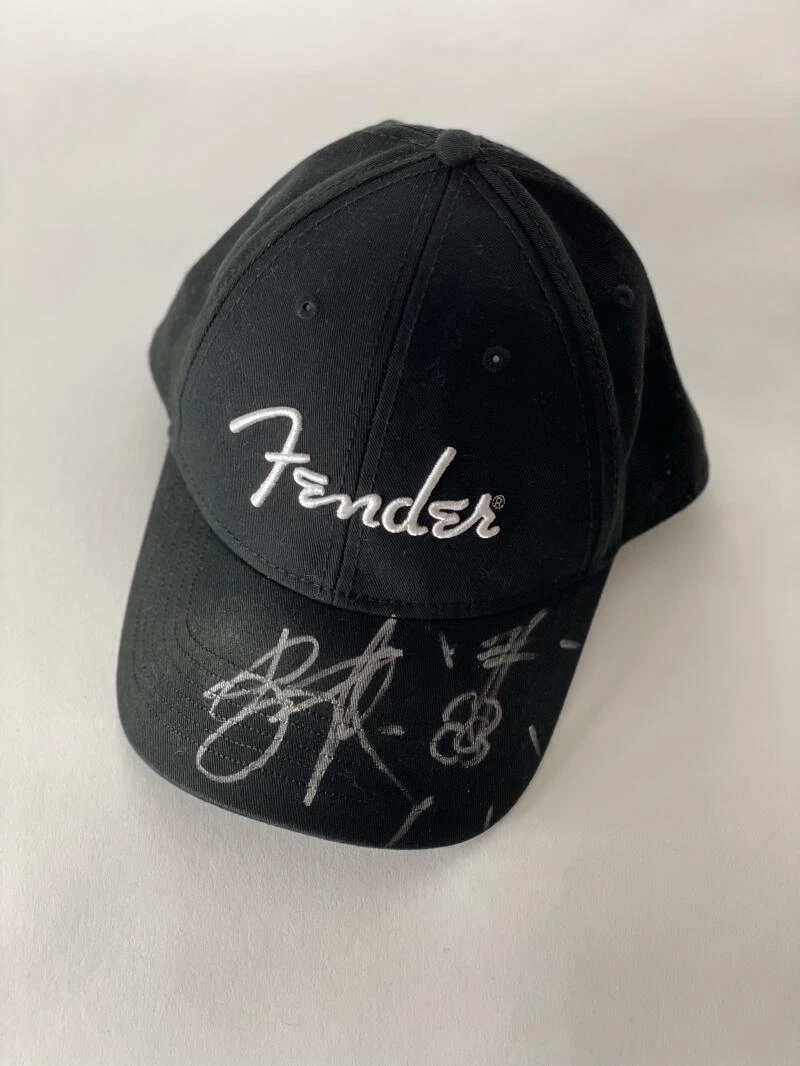 BRUCE SPRINGSTEEN SIGNED AUTOGRAPH FENDER GUITAR HAT & HAND DRAWN SKETCH W/ JSA