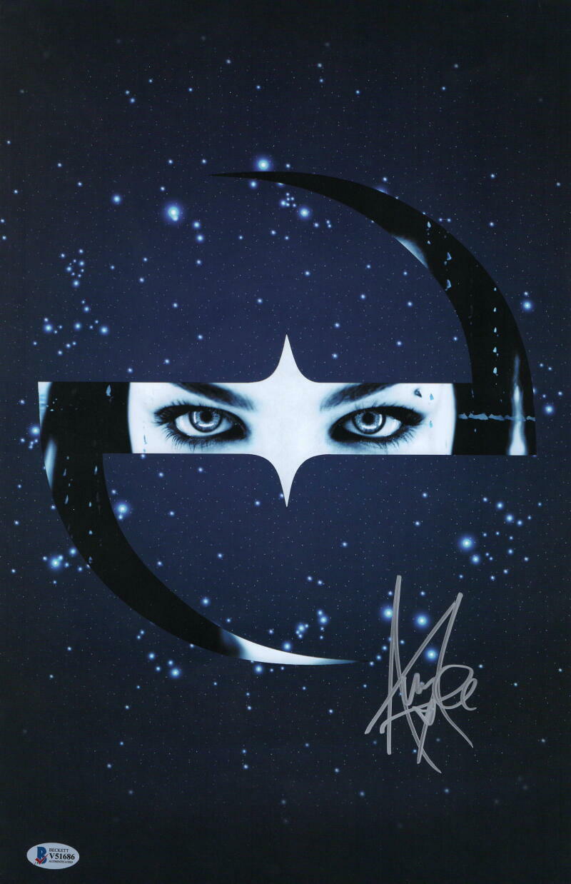 AMY LEE SIGNED AUTOGRAPH 11X17 VIP CONCERT TOUR POSTER - EVANESCENCE BEAUTY BAS