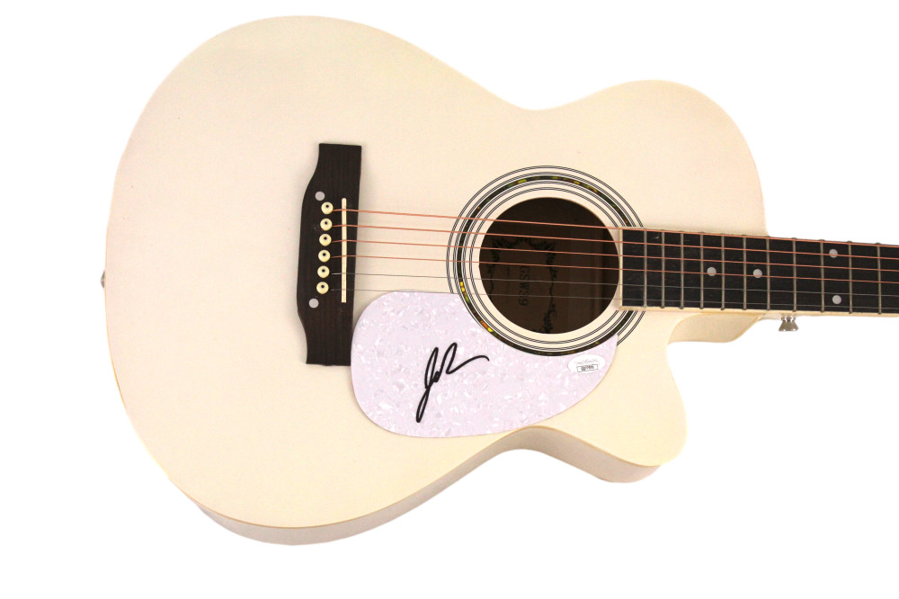 JON PARDI SIGNED AUTOGRAPH FULL SIZE ACOUSTIC GUITAR - CALIFORNIA SUNRISE JSA