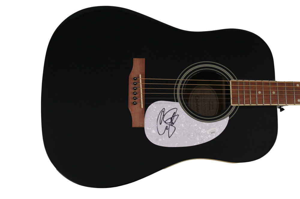 COLE SWINDELL SIGNED AUTOGRAPH GIBSON EPIPHONE ACOUSTIC GUITAR - ALL OF IT JSA