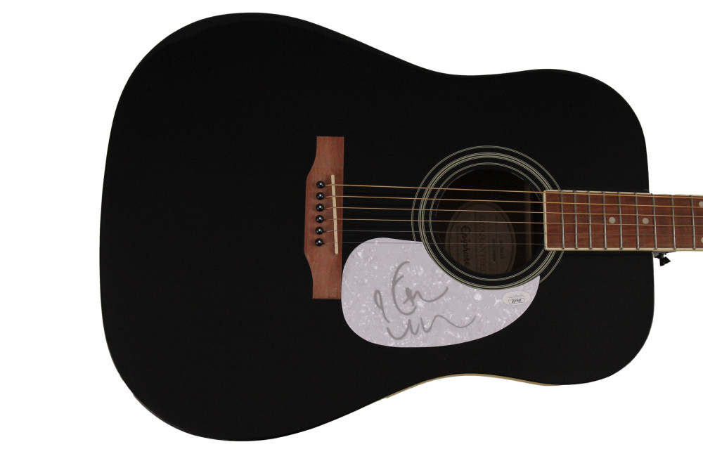 KEITH URBAN SIGNED AUTOGRAPH GIBSON EPIPHONE ACOUSTIC GUITAR - GOLDEN ROAD JSA