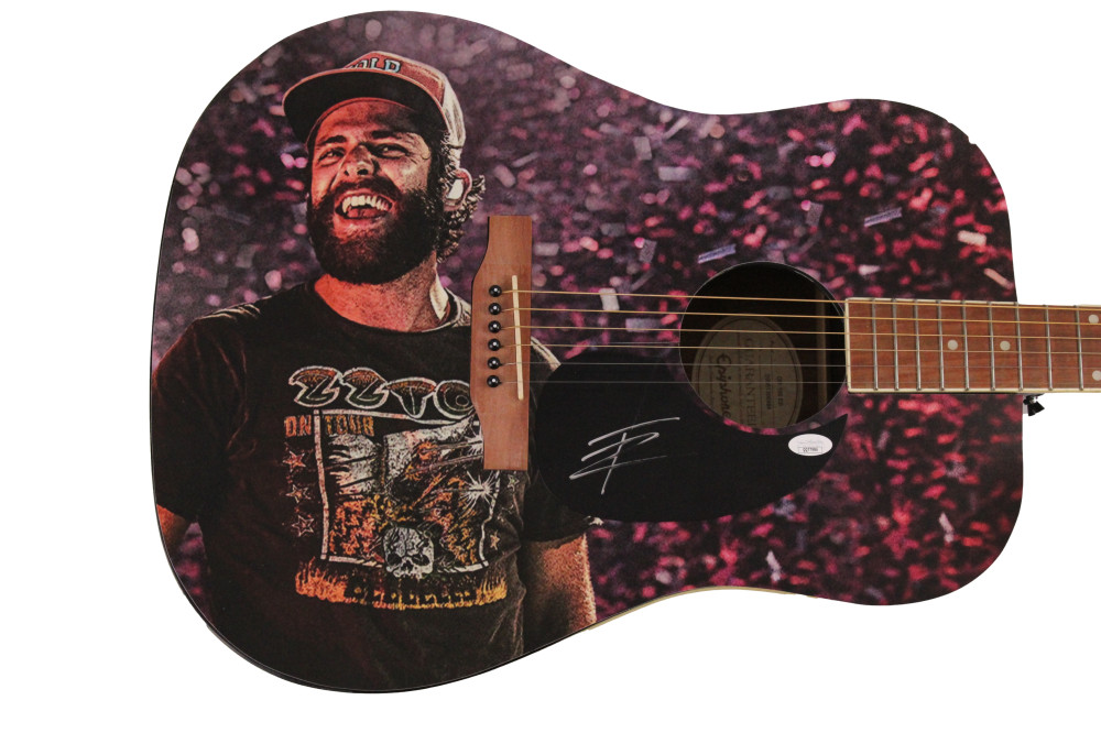 THOMAS RHETT SIGNED AUTOGRAPH CUSTOM 1/1 GIBSON EPIPHONE GUITAR COUNTRY STUD JSA
