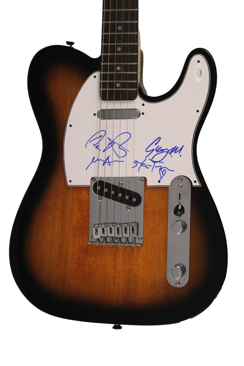 MUDHONEY FULL BAND (X4) SIGNED AUTOGRAPH FENDER TELECASTER GUITAR VERY RARE! JSA
