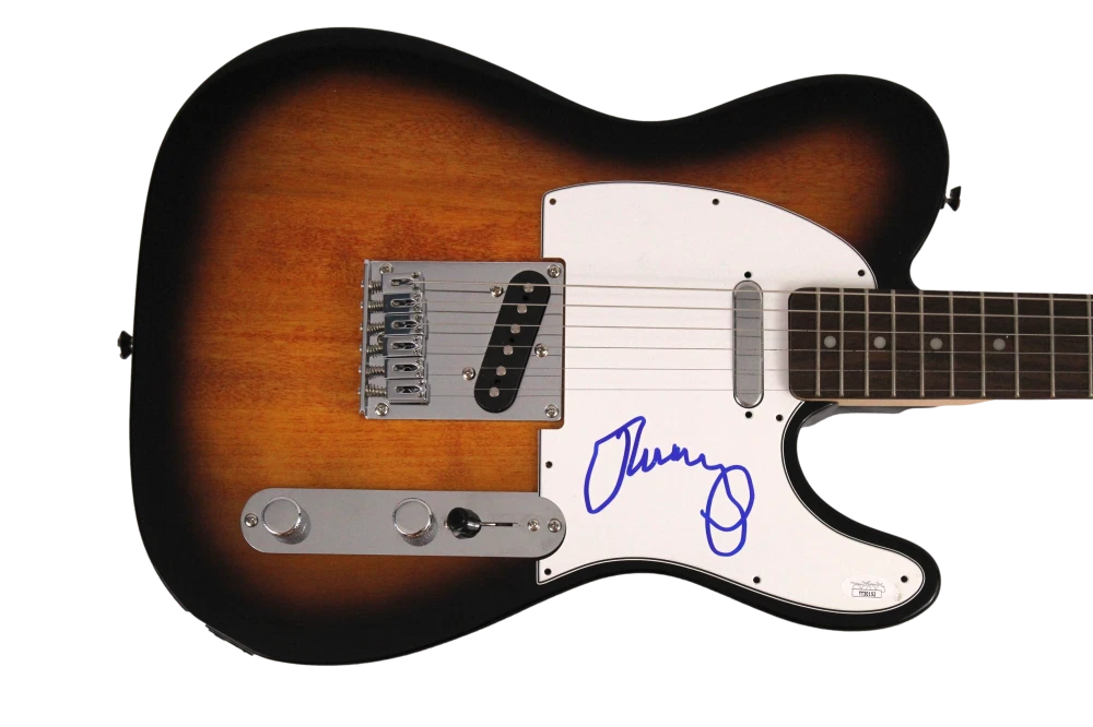JOHN COUGAR MELLENCAMP SIGNED AUTOGRAPH FENDER TELECASTER ELECTRIC GUITAR  JSA