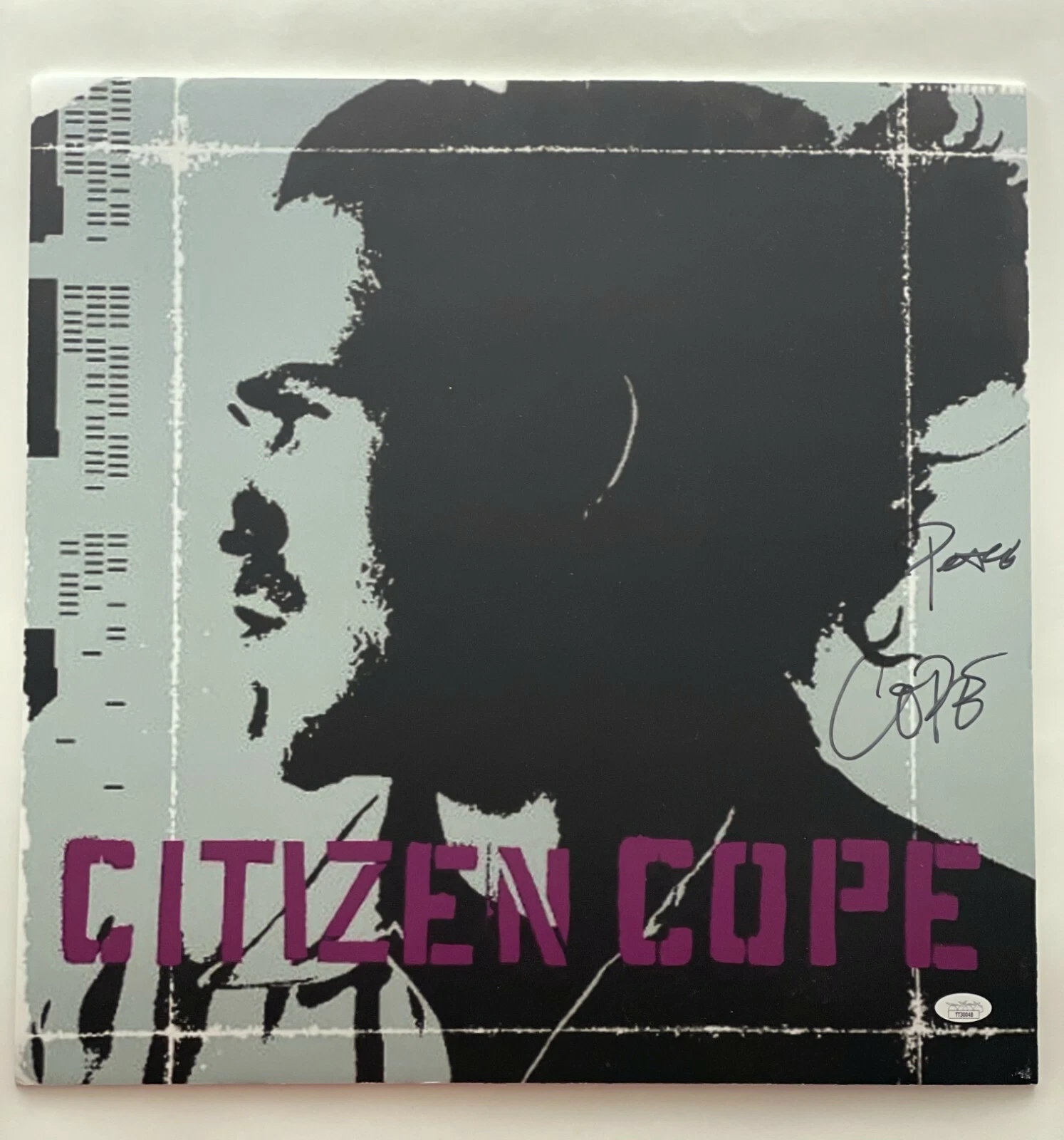 CLARENCE GREENWOOD CITIZEN COPE SIGNED AUTOGRAPH 18X18 FOAMBOARD POSTER W/ JSA