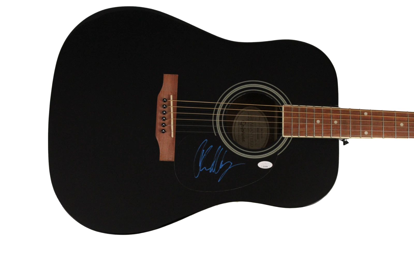 CHAD KROEGER SIGNED AUTOGRAPH GIBSON EPIPHONE ACOUSTIC GUITAR NICKELBACK W/ JSA