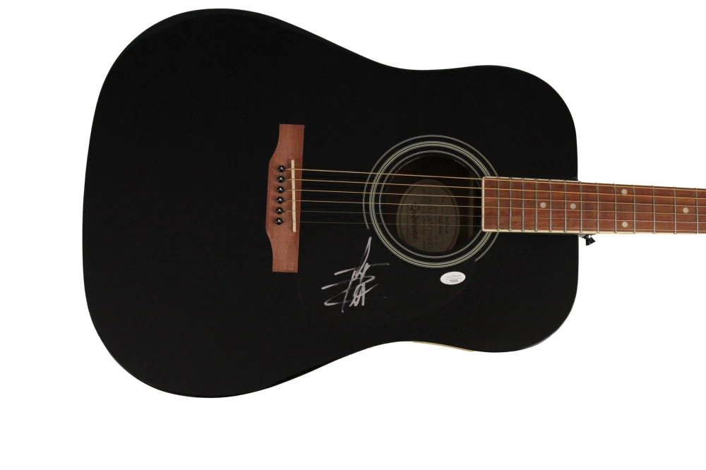 THOMAS RHETT SIGNED AUTOGRAPH GIBSON EPIPHONE ACOUSTIC GUITAR FULL SIGNATURE JSA