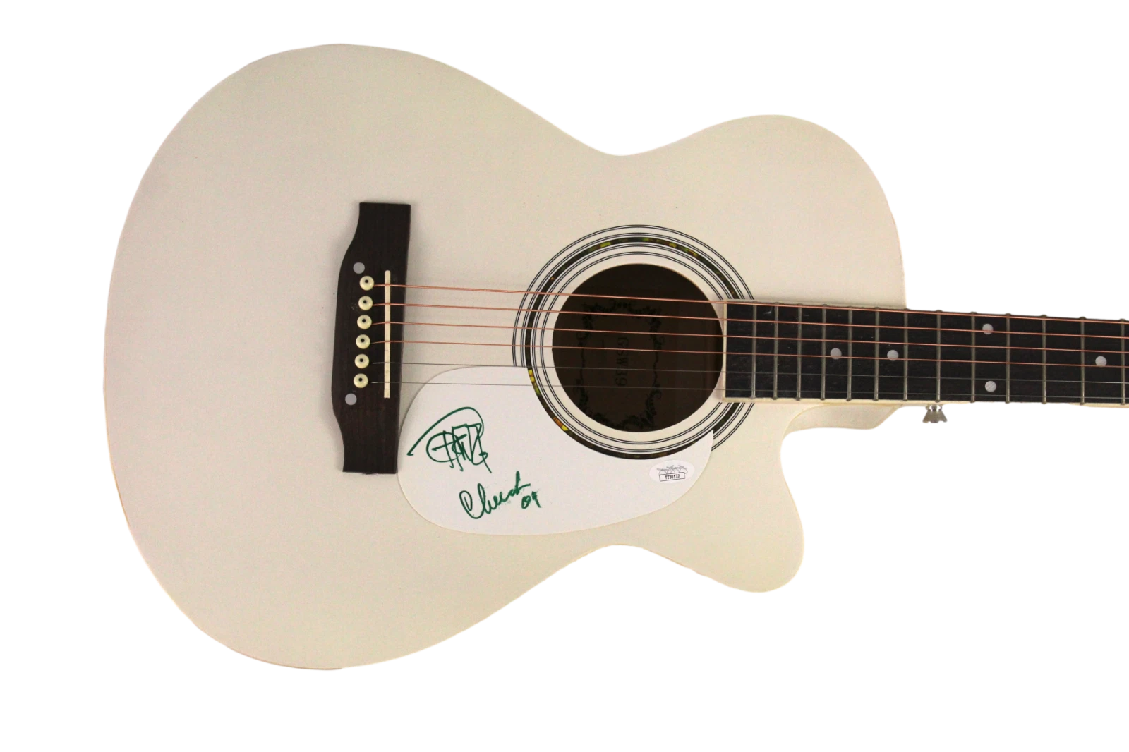 TOMMY CHONG & CHEECH MARIN SIGNED AUTOGRAPH FULL SIZE ACOUSTIC GUITAR RARE! JSA