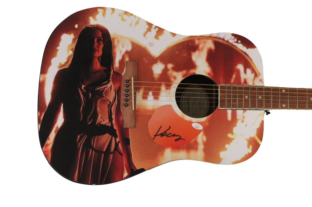 KACEY MUSGRAVES SIGNED AUTOGRAPH CUSTOM GIBSON EPIPHONE GUITAR STAR CROSSED  JSA
