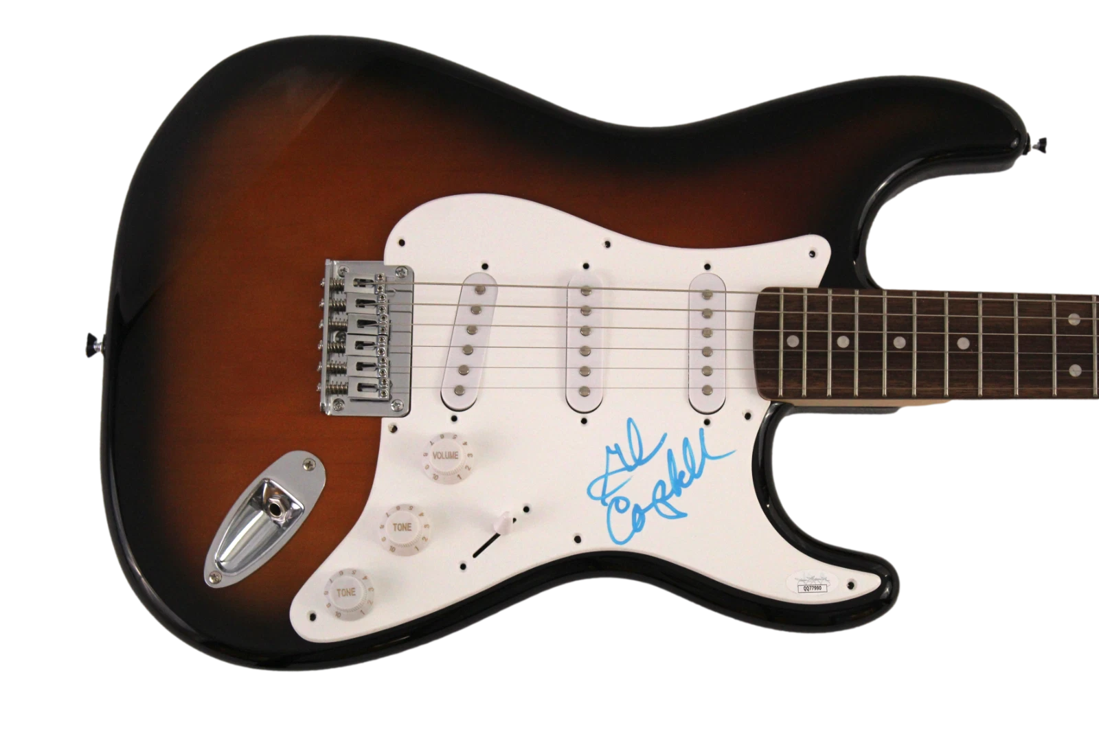 GLEN CAMPBELL SIGNED AUTOGRAPH FULL SIZE FENDER ELECTRIC GUITAR - VERY RARE JSA