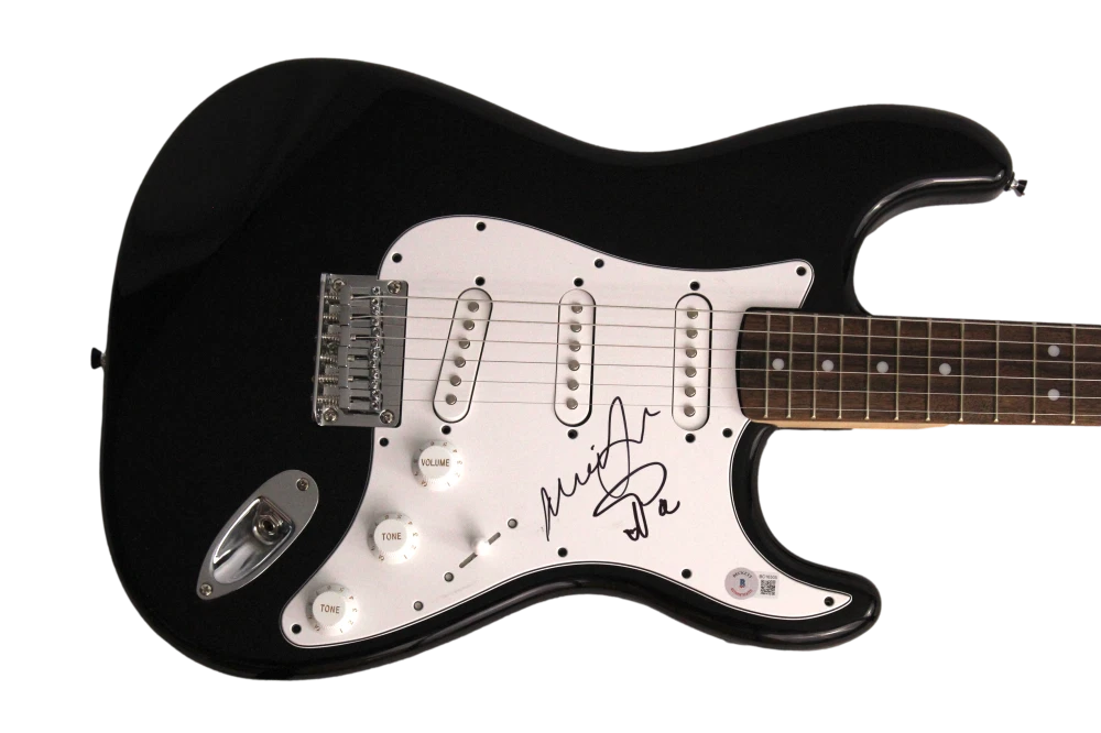 TREY ANASTASIO & MIKE GORDON SIGNED AUTOGRAPH B FENDER ELECTRIC GUITAR PHISH BAS