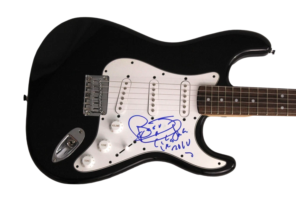 ARETHA FRANKLIN SIGNED AUTOGRAPH FENDER ELECTRIC GUITAR - THE QUEEN OF SOUL JSA