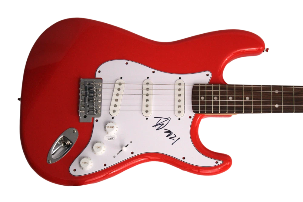 FRED DURST SIGNED AUTOGRAPH FULL SIZE RCR FENDER ELECTRIC GUITAR LIMP BIZKIT JSA