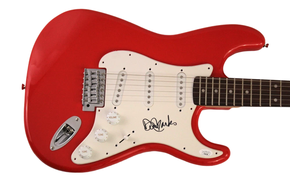 DAVID MARKS SIGNED AUTOGRAPH FS RCR FENDER ELECTRIC GUITAR THE BEACH BOYS W/ JSA