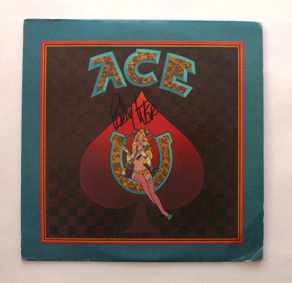 BOB WEIR SIGNED AUTOGRAPH ALBUM VINYL RECORD - THE GRATEFUL DEAD ACE W/ JSA LOA