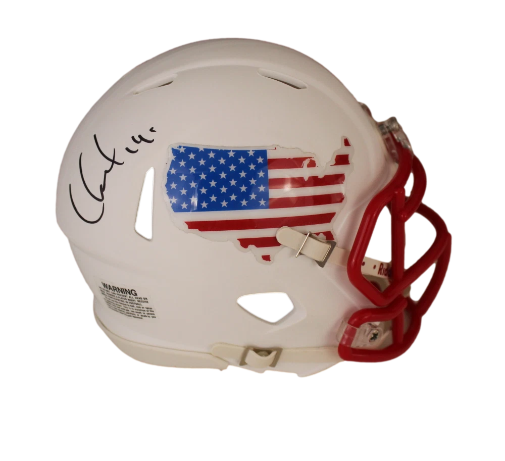 KID ROCK SIGNED AUTOGRAPH AMERICA USA MINI HELMET - COCKY, VERY RARE W/ JSA COA