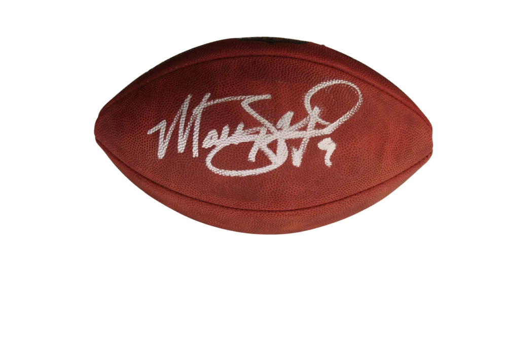 MATTHEW STAFFORD SIGNED AUTOGRAPH NFL GAME FOOTBALL - 2021 SUPER BOWL CHAMP JSA