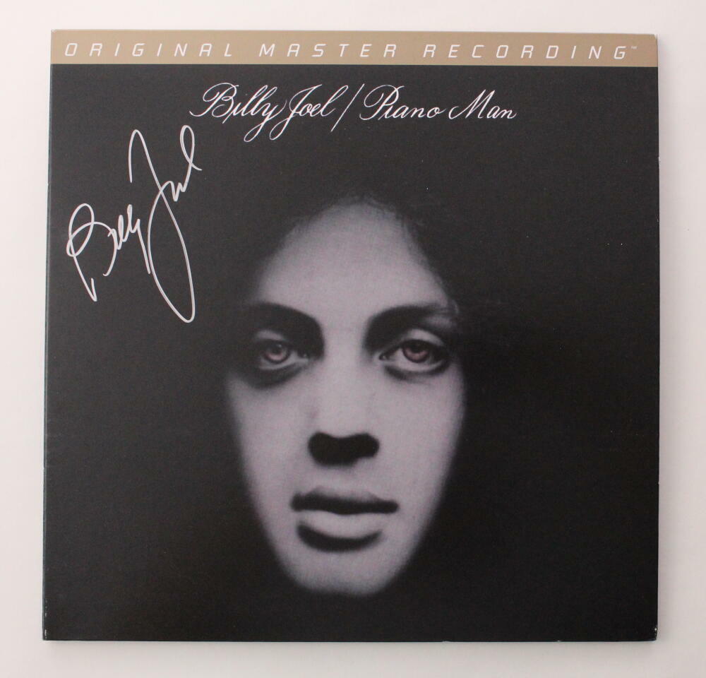 BILLY JOEL SIGNED AUTOGRAPH ALBUM VINYL RECORD - PAINO MAN MASTER #'D 952 W/ JSA