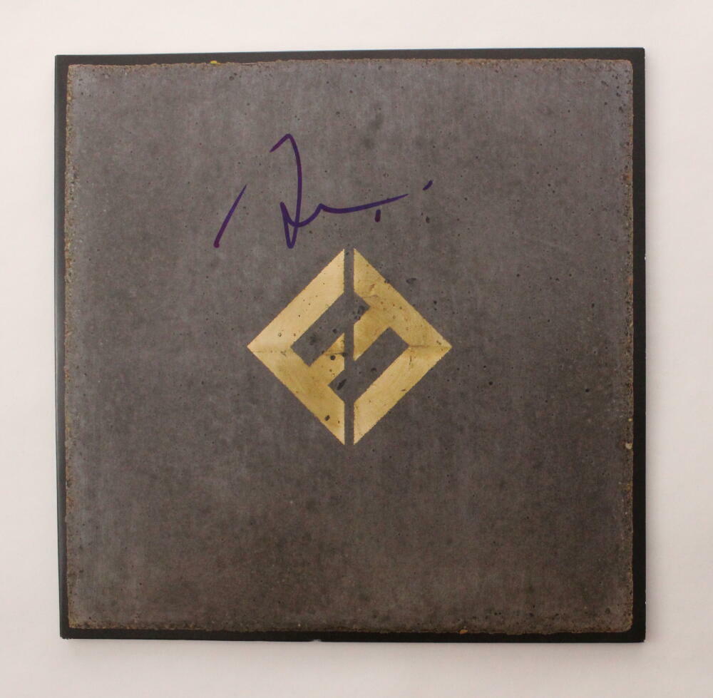 TAYLOR HAWKINS SIGNED AUTOGRAPH ALBUM VINYL RECORD - FOO FIGHTERS LEGEND W/ BAS