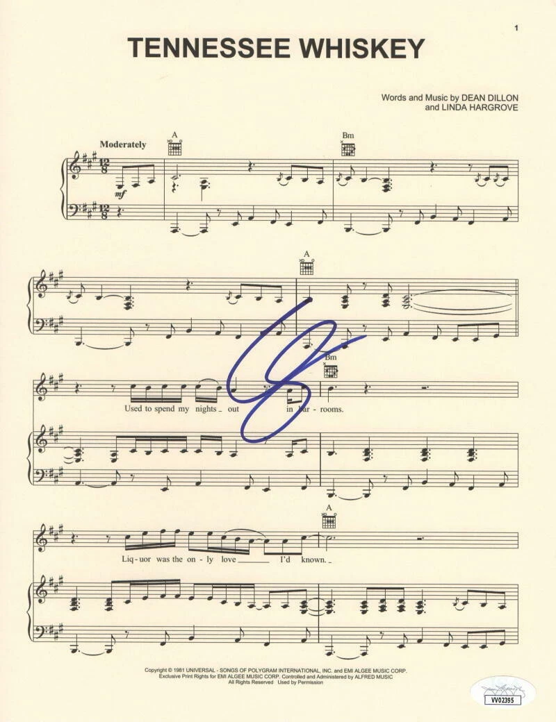 CHRIS STAPLETON SIGNED AUTOGRAPH 